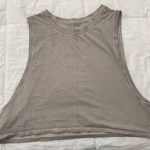 Lululemon crop top tank.